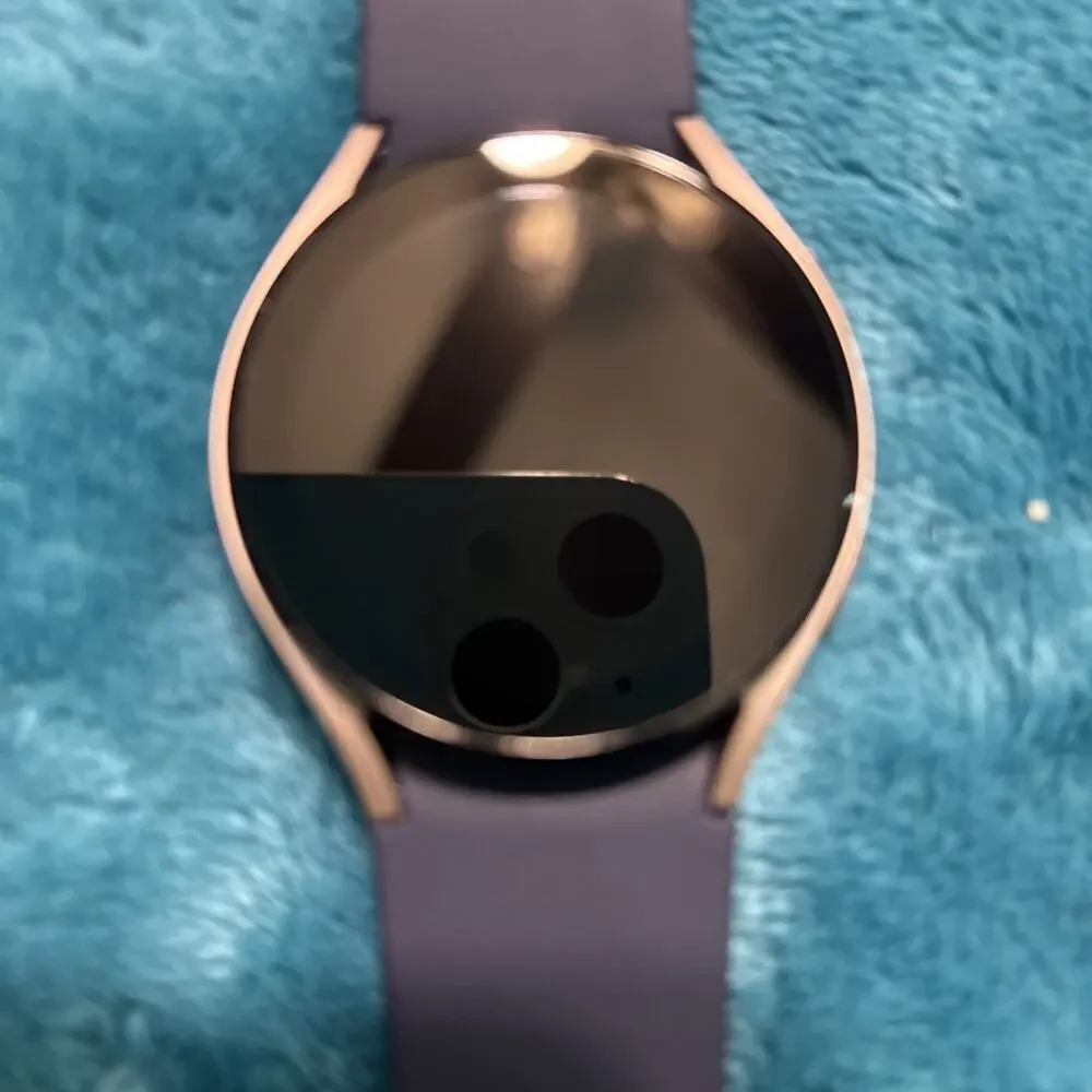 Samsung Galaxy Watch Active2 - (Bluetooth) 40mm Pink w/ Blue Sport Band W/o Char